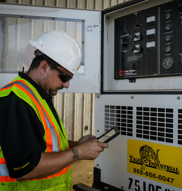 TIger_Industrial_Rentals_Generator_Inspection