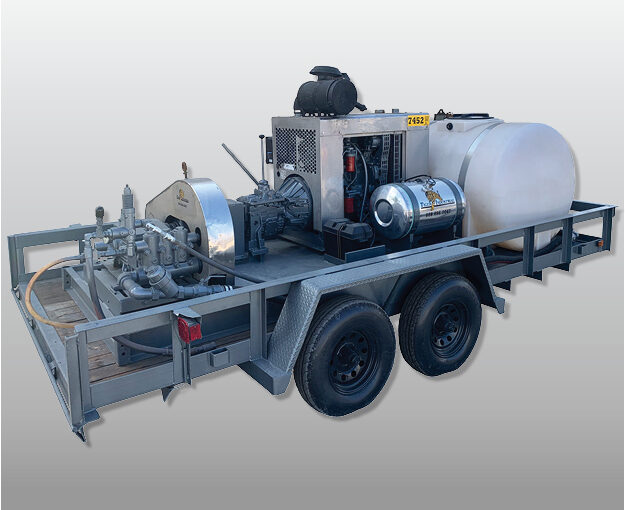 TP50-3000 Hydrostatic Test FMC Bean 5 Speed Triplex Pump