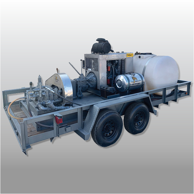 TP50-3000 Hydrostatic Test FMC Bean 5 Speed Triplex Pump