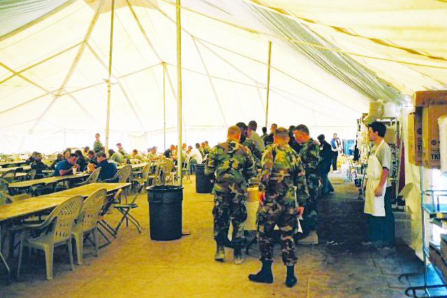 Hurricane Ike Base Camp